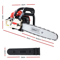 Giantz Chainsaw Petrol 75CC 18