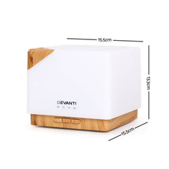 Devanti Aroma Diffuser Aromatherapy Humidifier 600ml