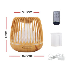 Devanti 4-In-1 Aroma Diffuser Aromatherapy Humidifier Essential Oil 500ml