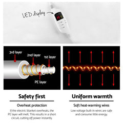 Giselle Electric Blanket Fleecy Underlay King