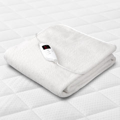 Giselle Bedding Single Size Electric Blanket Fleece