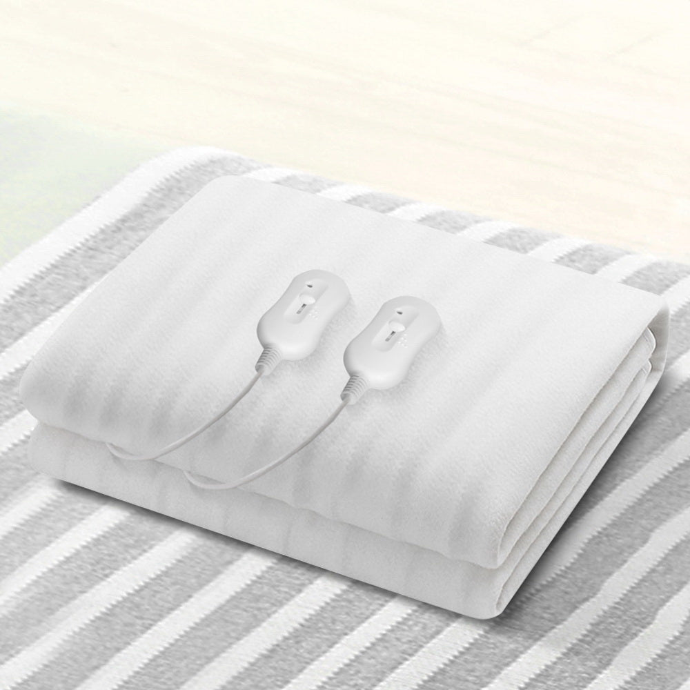 Giselle Bedding King Size Electric Blanket Polyester