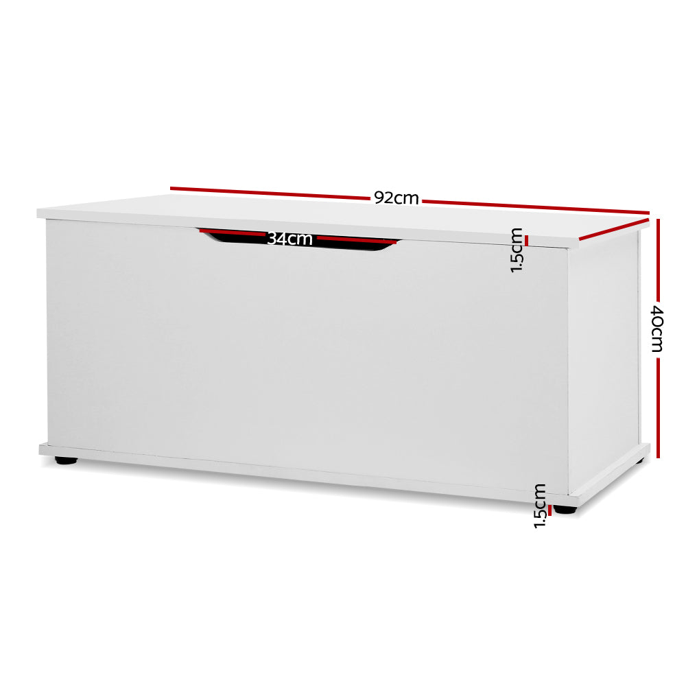 Keezi Kids Toy Box Chest Children Container Storage Clothes Organiser Cabinet