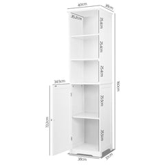 Artiss Bathroom Cabinet Storage 160cm White