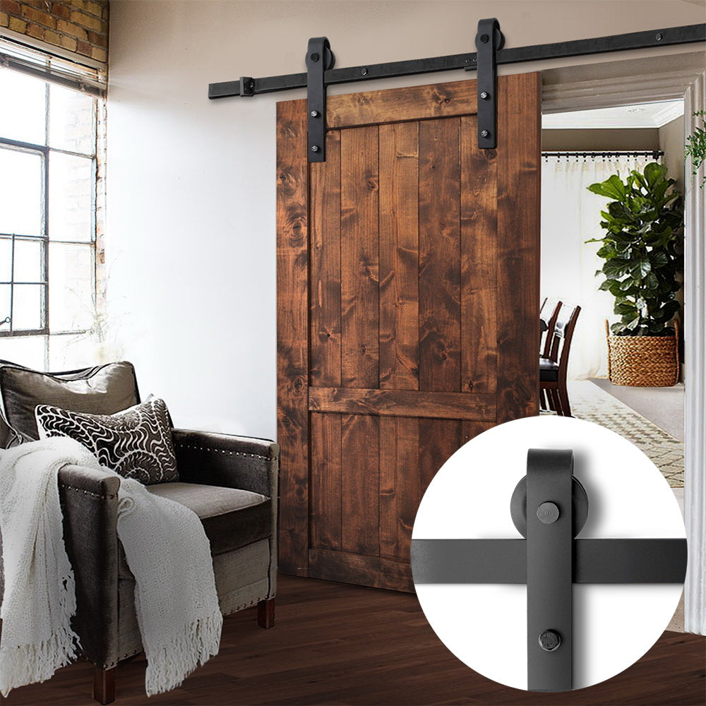 Cefito Sliding Barn Door Hardware Track Set 3.66m