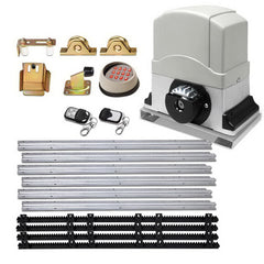 LockMaster Electric Sliding Gate Opener 1200KG Keypad 4M