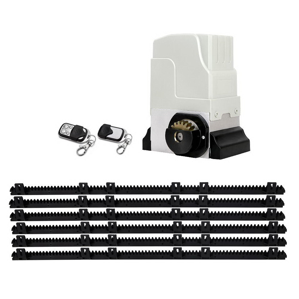 Lockmaster Automatic Sliding Gate Opener Kit 6M 1800KG