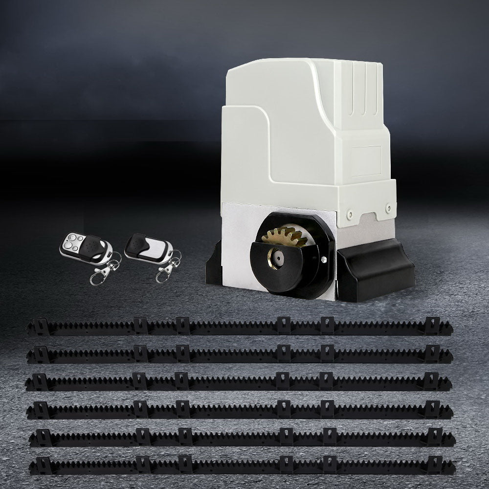 Lockmaster Automatic Sliding Gate Opener Kit 6M 1800KG