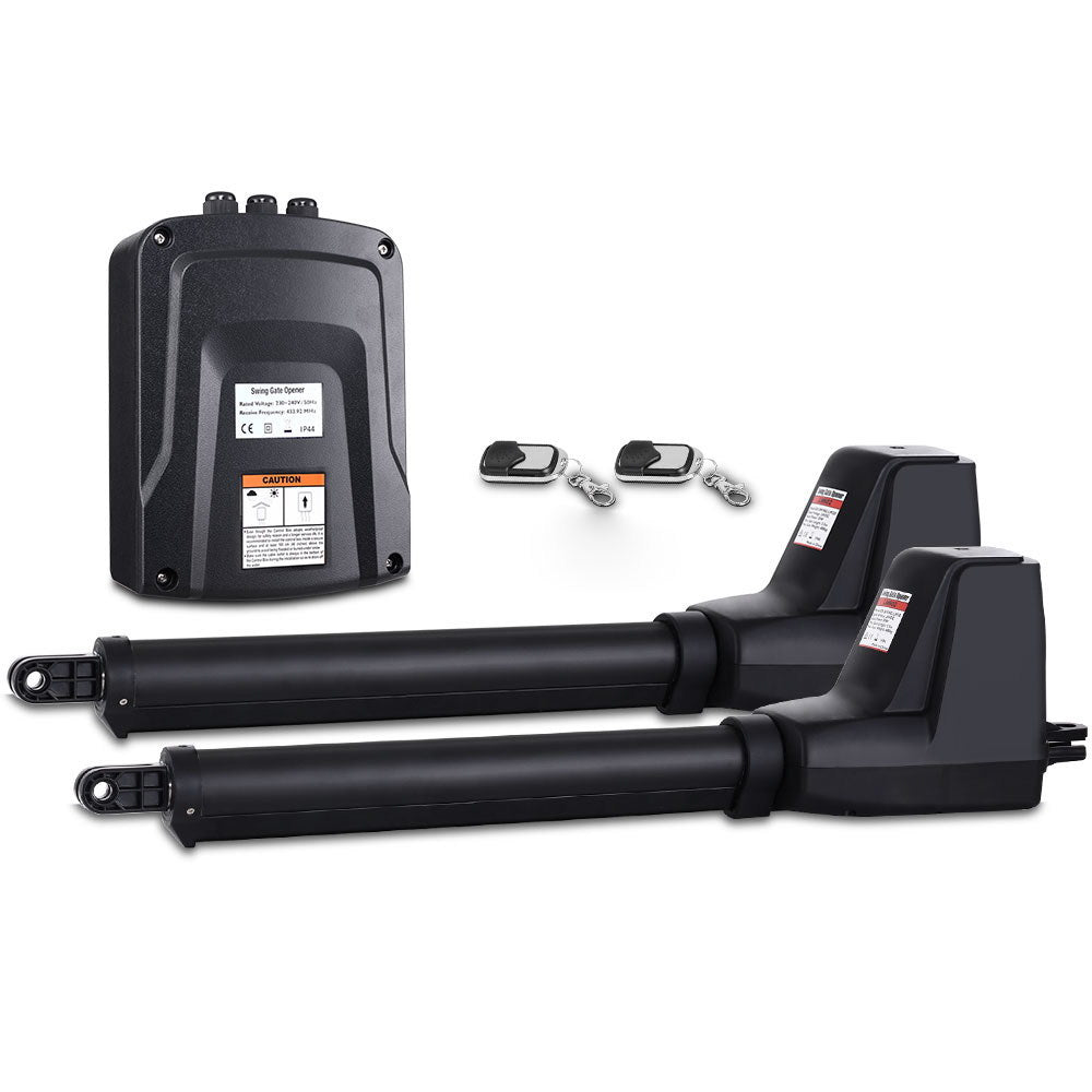 LockMaster Automatic Electric Gate Opener Double Swing Remote Control Kit 800KG
