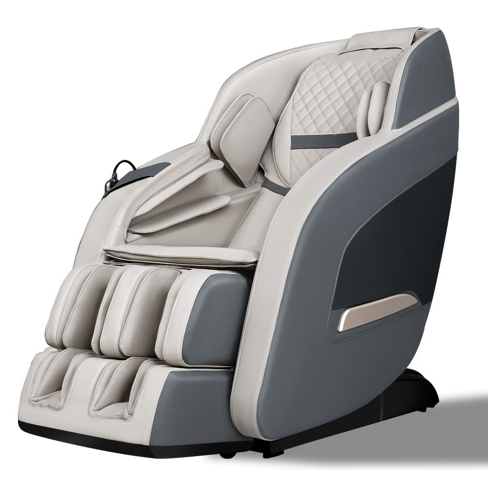 Livemor Massage Chair Electric Recliner Massager Grey Decima