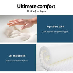 Giselle Bedding 30cm Mattress Pocket Spring King Single