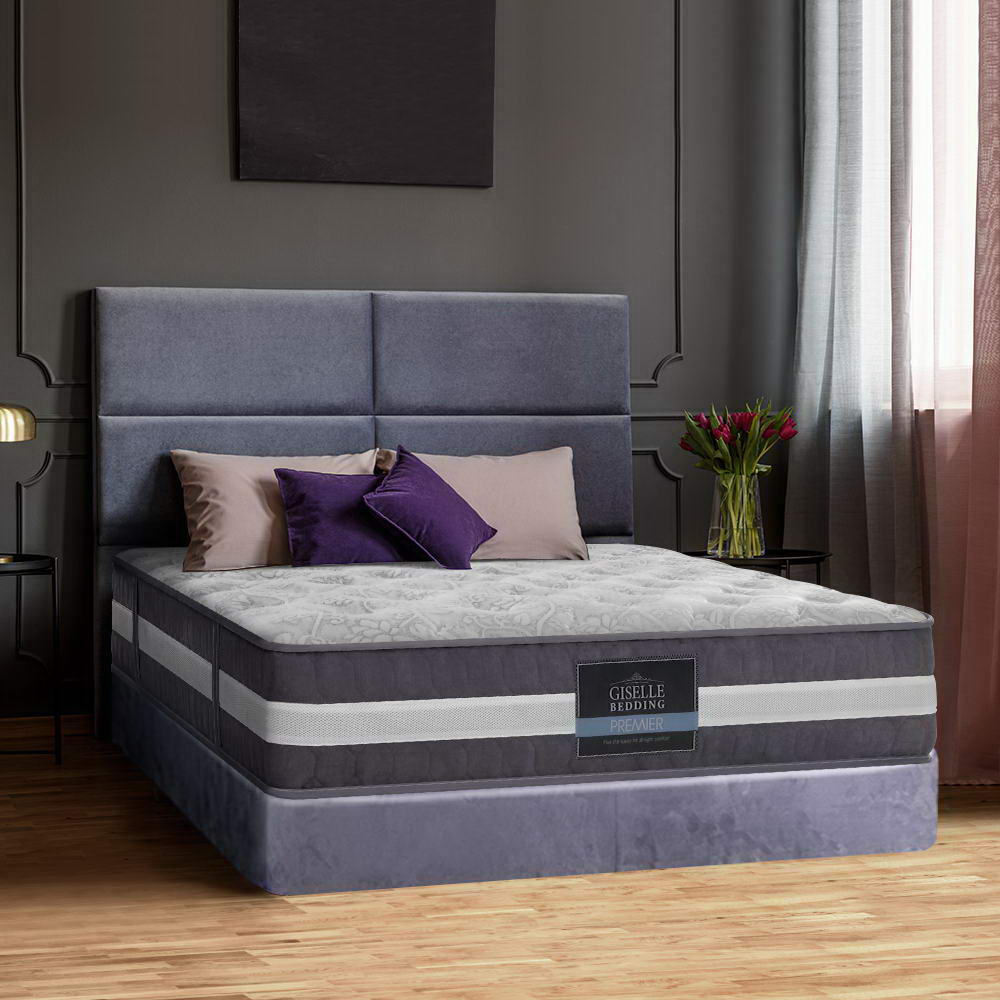 Giselle Bedding 30cm Mattress Pocket Spring King Single