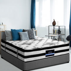 Giselle Bedding 34cm Mattress Euro Top Pocket Spring Single