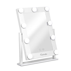 Embellir Makeup Mirror 30x38cm Hollywood Vanity with LED Light Rotation Tabletop