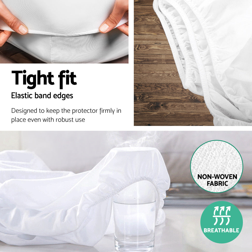 Giselle Bedding Mattress Protector Double