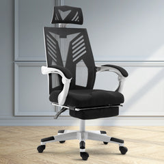 Artiss Gaming Office Chair Computer Desk Chair Home Work Recliner White