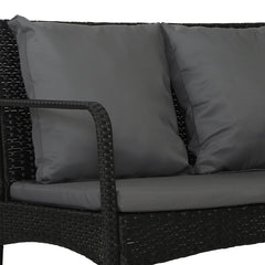 Gardeon Outdoor Furniture Lounge Table Chairs Garden Patio Wicker Sofa Set