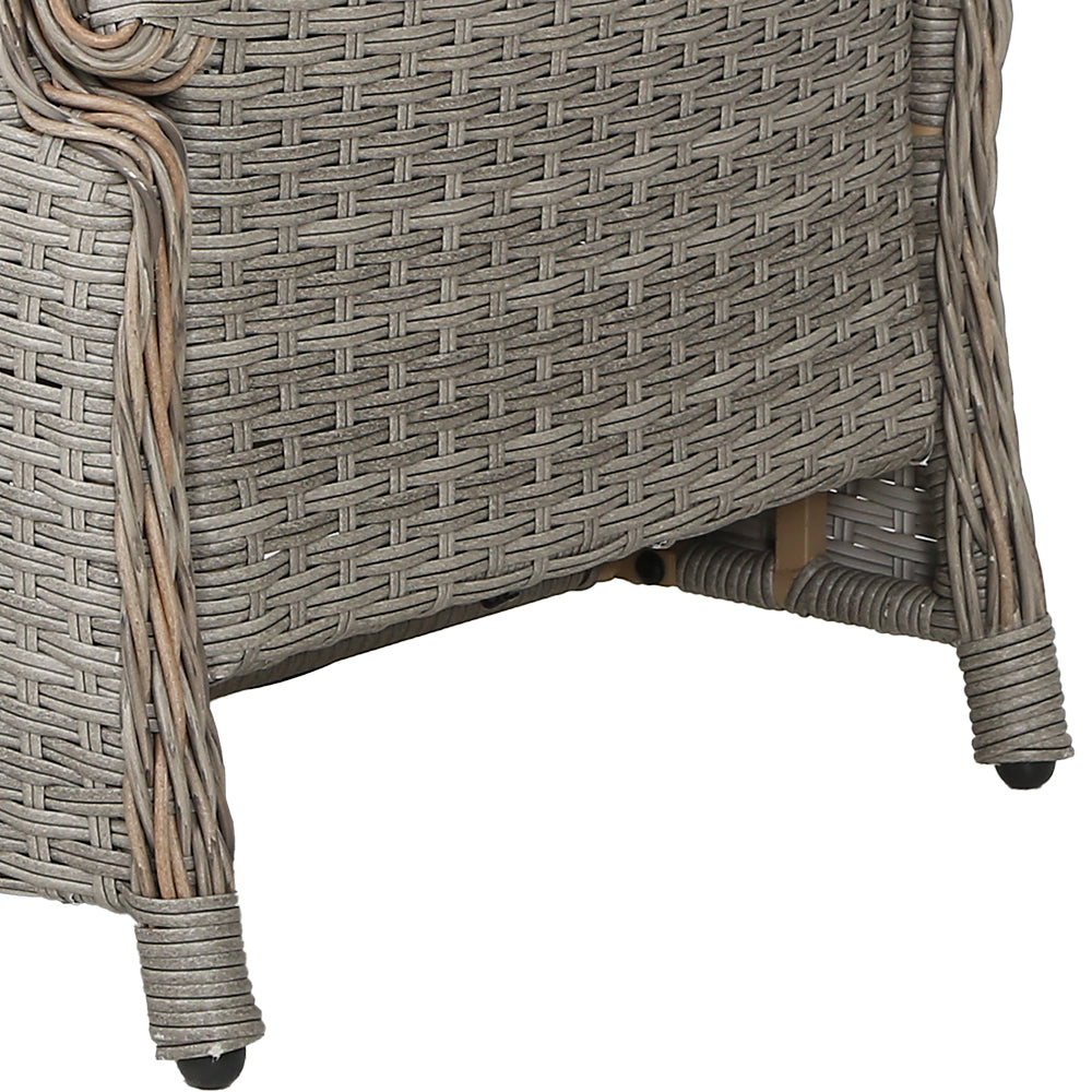 Gardeon Sun lounge Setting Recliner Chair Outdoor Furniture Patio Wicker Sofa