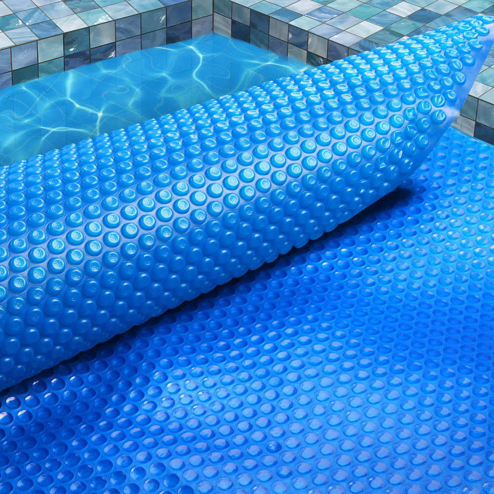 Aqua Buddy Pool Cover 600 Micron 7x4m Swimming Pool Solar Blanket Blue