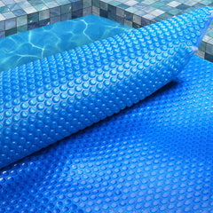 Aqua Buddy Pool Cover 600 Micron 7x4m Swimming Pool Solar Blanket Blue