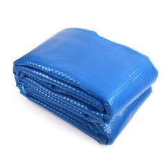 Aquabuddy Pool Cover 500 Micron 8.5x4.2m Swimming Pool Solar Blanket Blue Silver