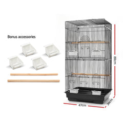 i.Pet Bird Cage 88cm Large Aviary