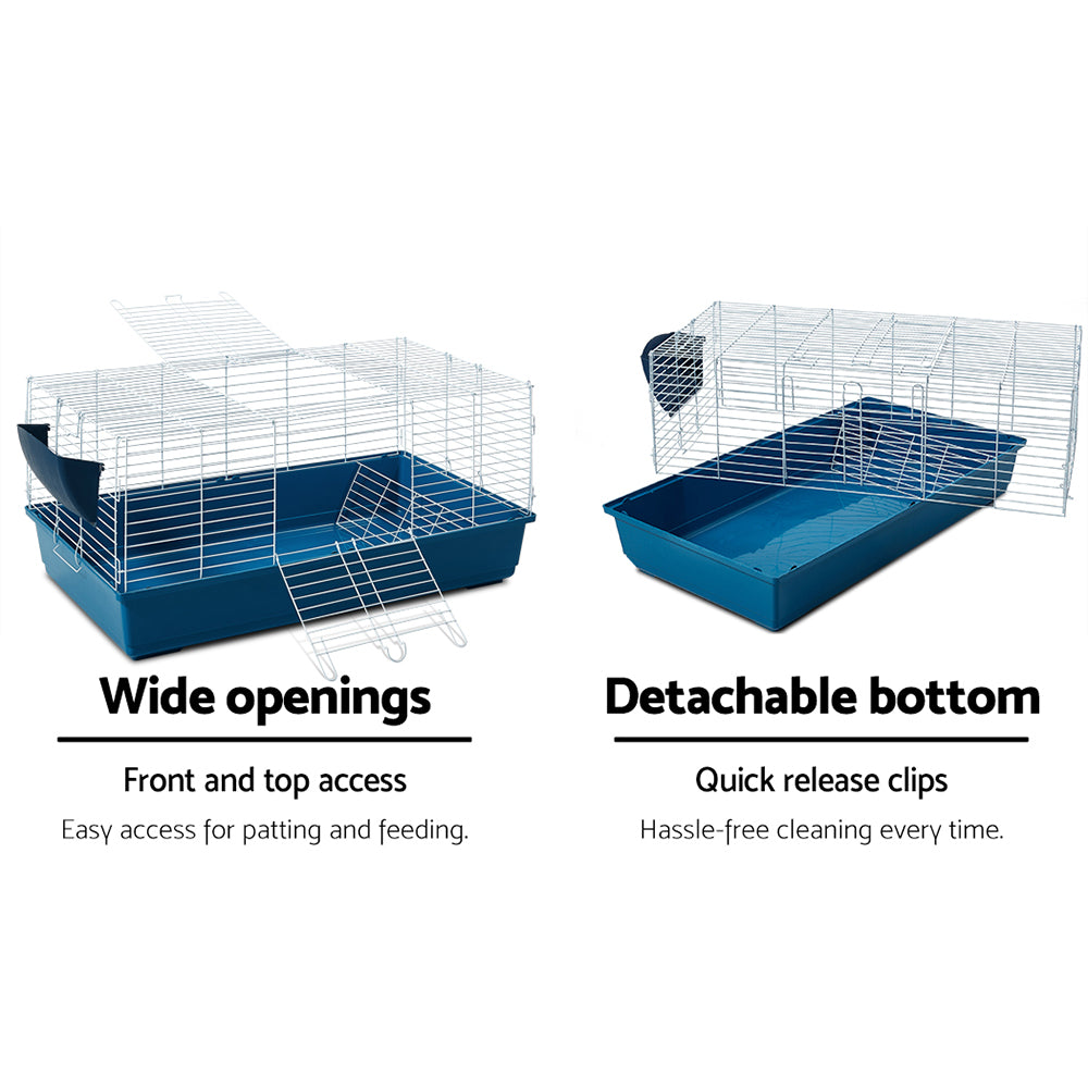 i.Pet Rabbit Cage Hutch 106cm Indoor Enclosure Carrier