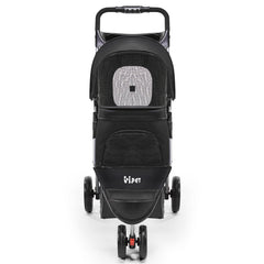 i.Pet Pet Stroller Dog Pram Cat Carrier Large Travel Pushchair Foldable 3 Wheels