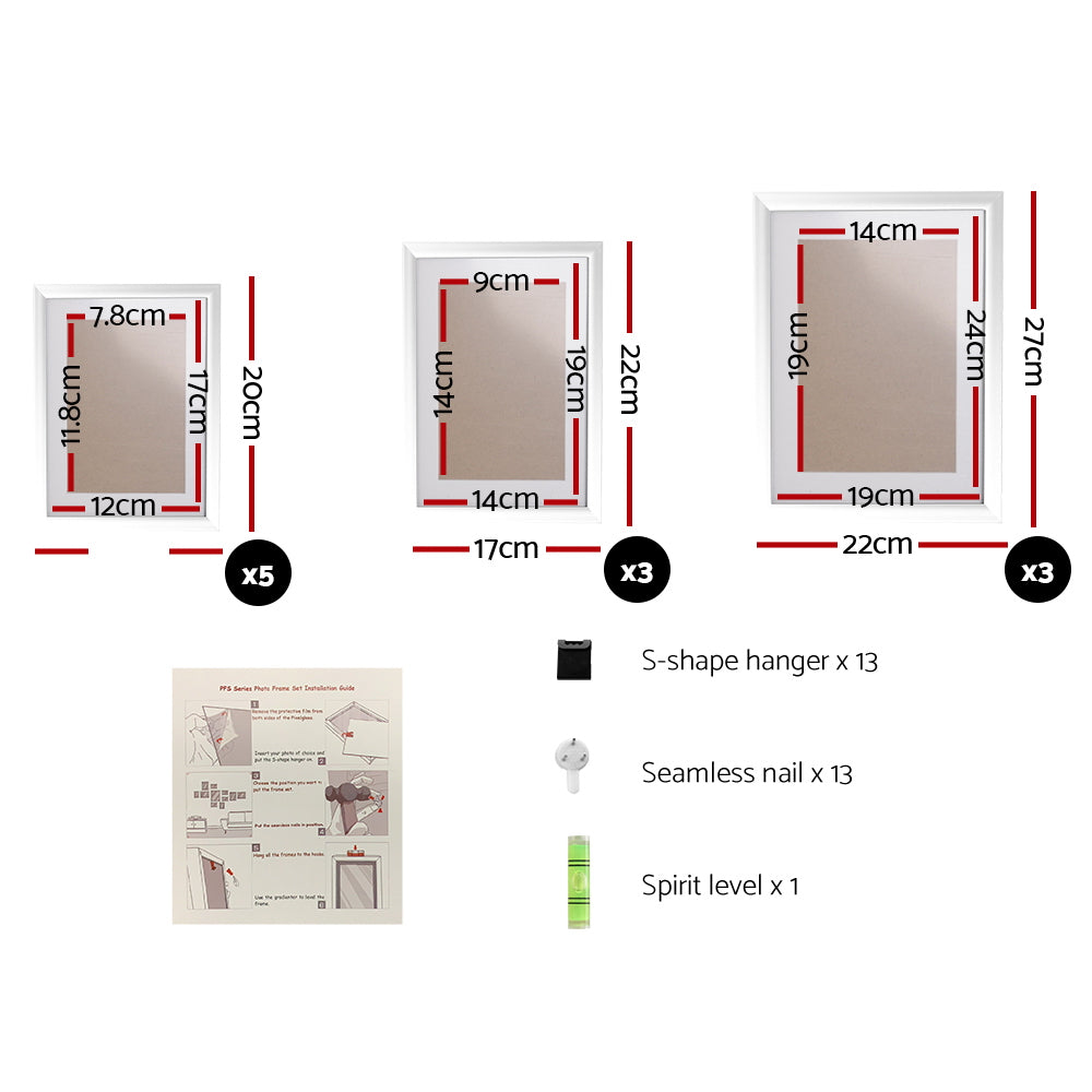 Artiss Photo Frames Art Holder 11PCS 5x7