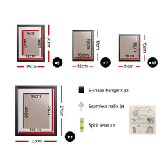 Artiss Photo Frames Art Holder 30PCS 8x10