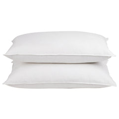 Giselle Bedding Goose Feather Down Pillow Twin Pack
