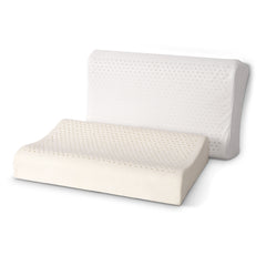 Giselle Bedding Natural Latex Pillow 2-Zone Twin Pack