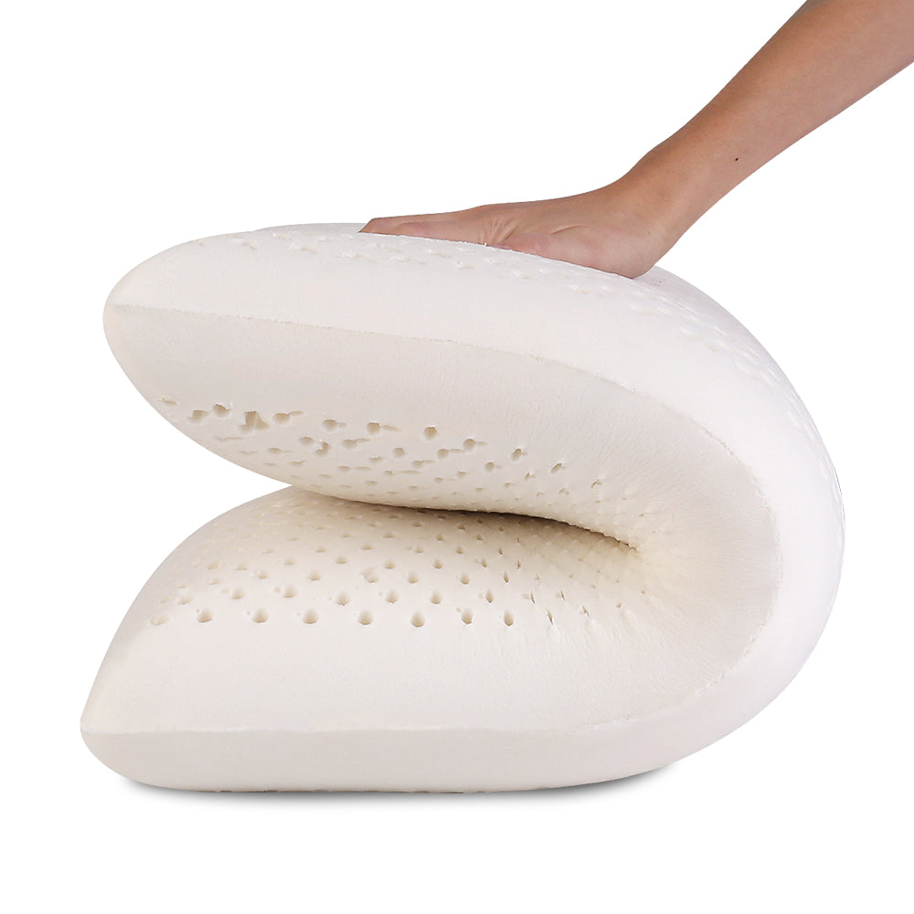 Giselle Bedding Natural Latex Pillow Classic Twin Pack