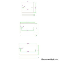 Artiss Floating DIY Pipe Shelf 3 Tiers - IVAN