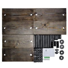 Artiss Floating DIY Pipe Shelf 6 Tiers - IDA