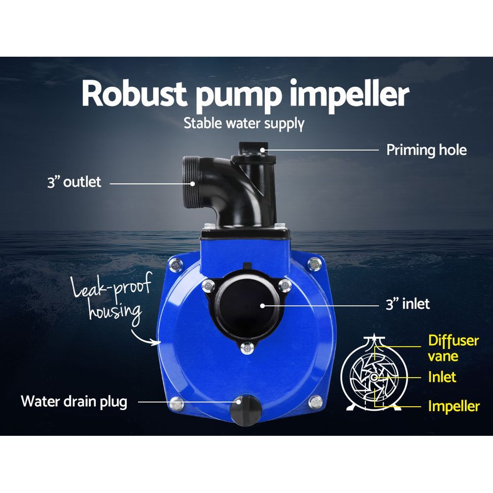 Giantz Petrol Water Pump 3