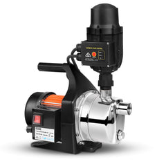 Giantz Garden Water Pump High Pressure 800W Tank Rain Farm Irrigation House Black