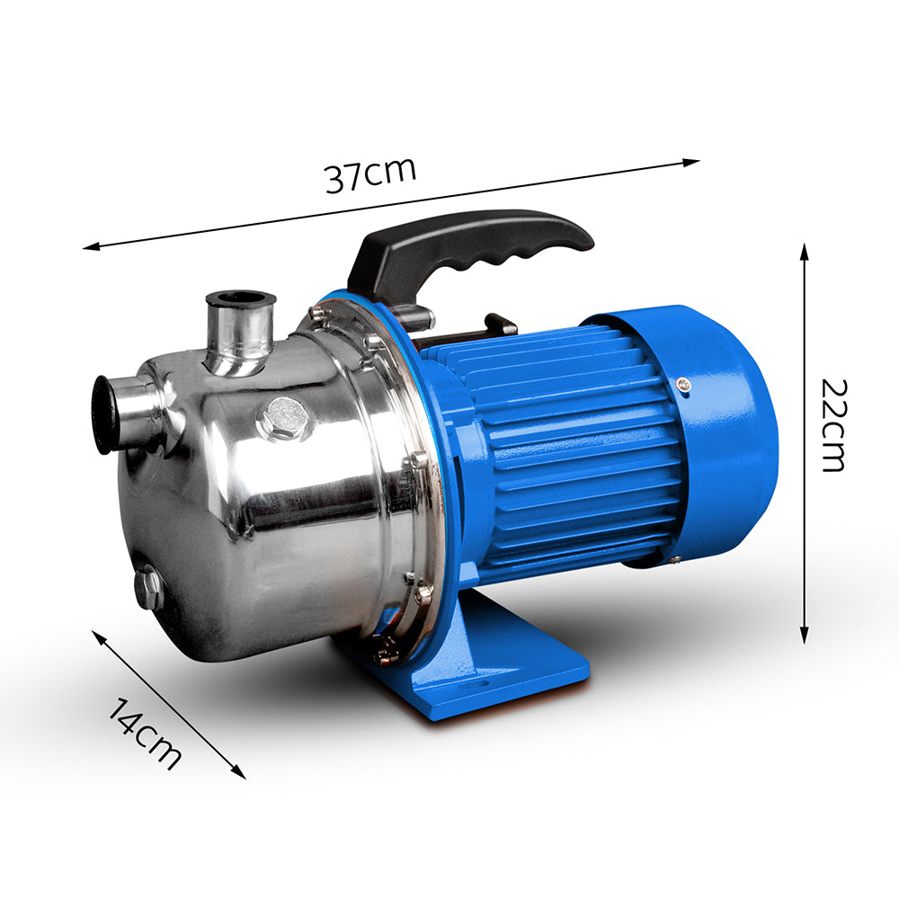 Giantz Garden Water Jet Pump High Pressure 1100W Tank Rain Farm Irrigation House