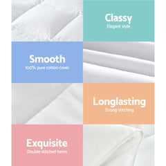 Giselle Bedding 800GSM Goose Down Feather Quilt King