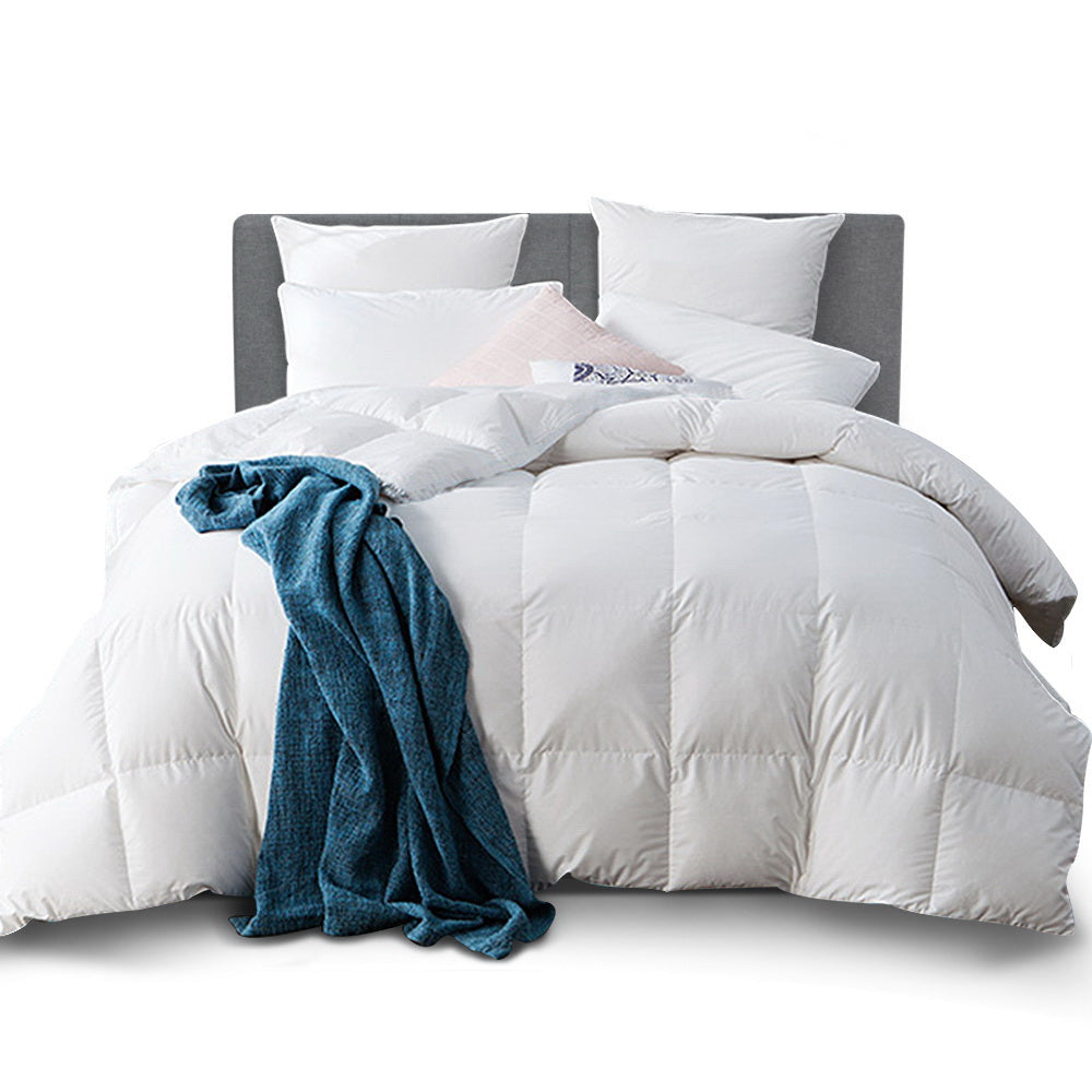 Giselle Bedding 500GSM Goose Down Feather Quilt Queen