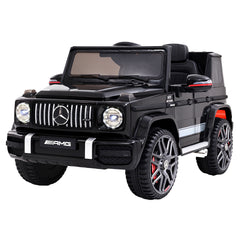 Kids Electric Ride On Car Mercedes-Benz Licensed AMG G63 Toy Cars Remote Black