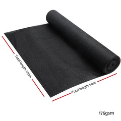 Instahut 70% Shade Cloth 1.83x50m Shade Cloth Sail Heavy Duty Shadecloth Garden Mesh Roll BK