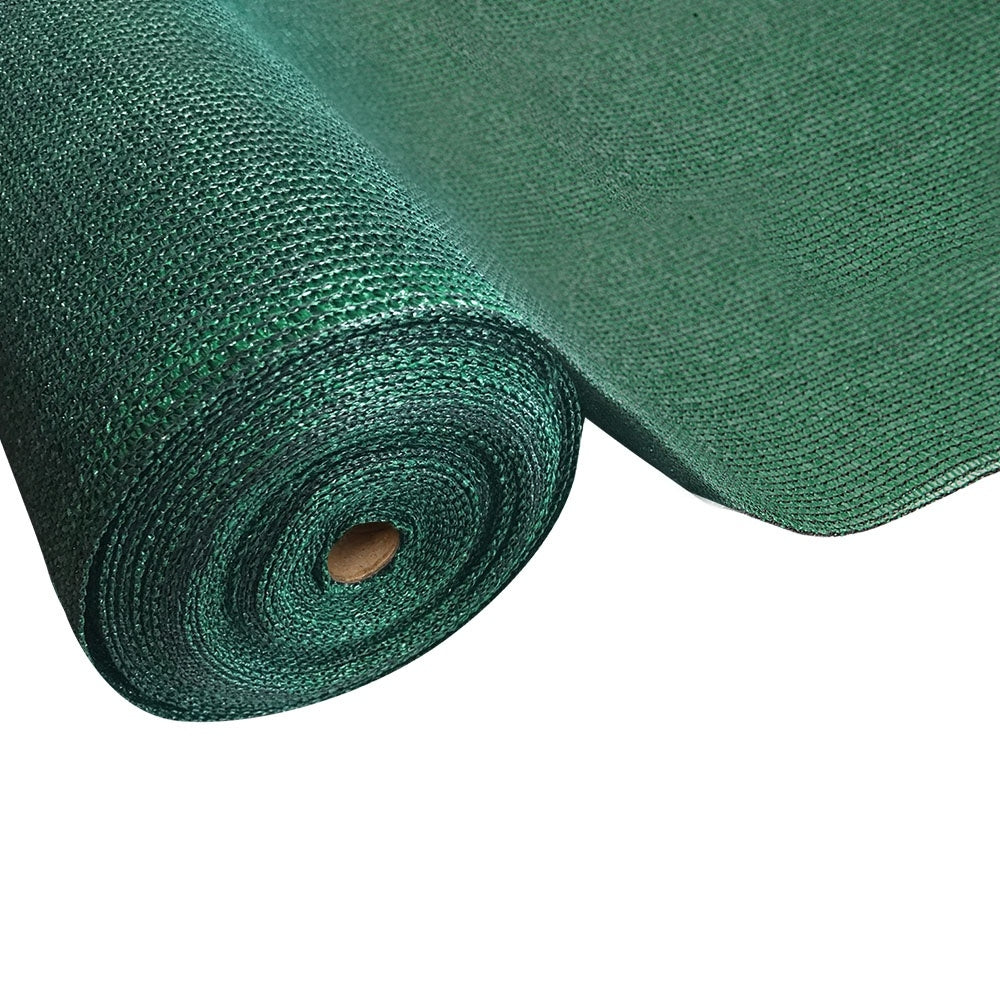 Instahut 90% Shade Cloth 3.66x20m Shadecloth Sail Heavy Duty Green
