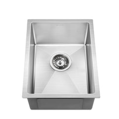 Cefito Kitchen Sink 44X34CM Stainless Steel Nano Basin Single Bowl Silver