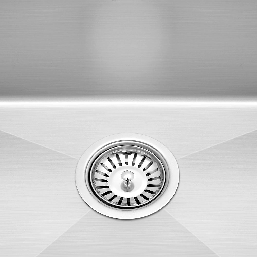 Cefito Kitchen Sink 44X34CM Stainless Steel Nano Basin Single Bowl Silver