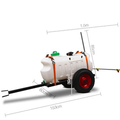 Giantz Weed Sprayer 100L Trailer 1.5M Boom Garden Spray