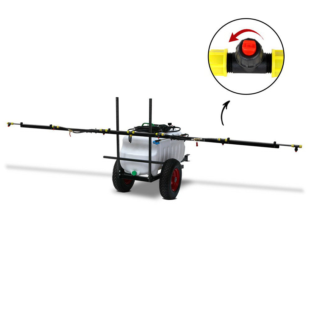 Giantz Weed Sprayer 100L Trailer 3M Boom Garden Spray