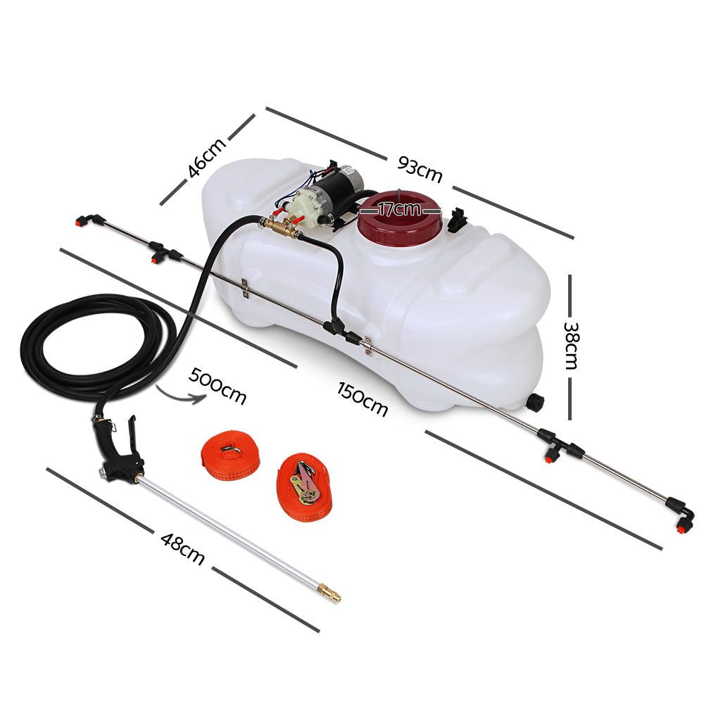 Giantz Weed Sprayer 100L 1.5M Fixed Boom Garden Spray