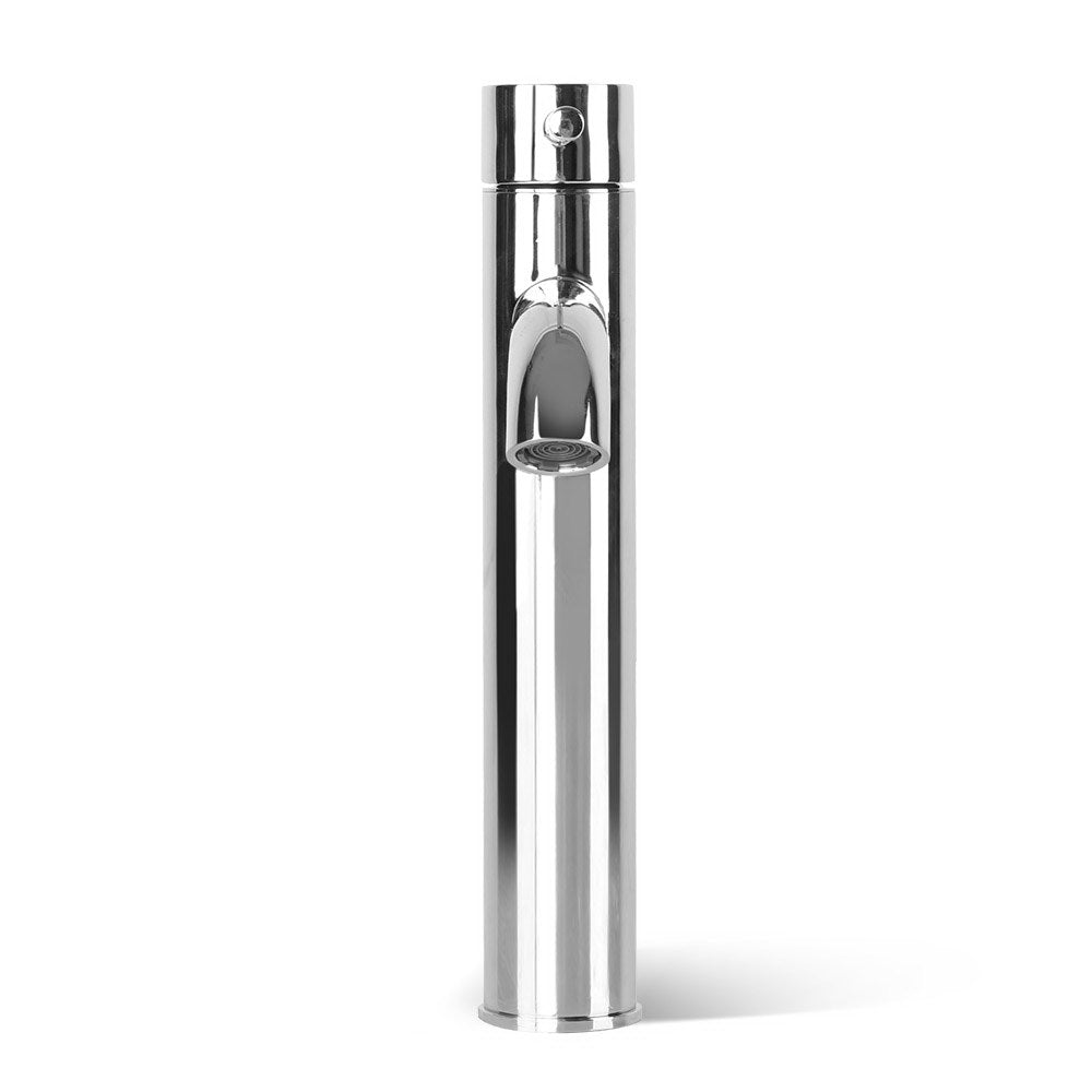 Cefito Bathroom Basin Mixer Tap Round Tall Faucet Vanity Laundry Chrome