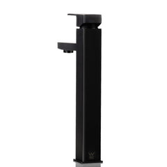 Cefito Bathroom Basin Mixer Tap Square Tall Faucet Vanity Laundry Black